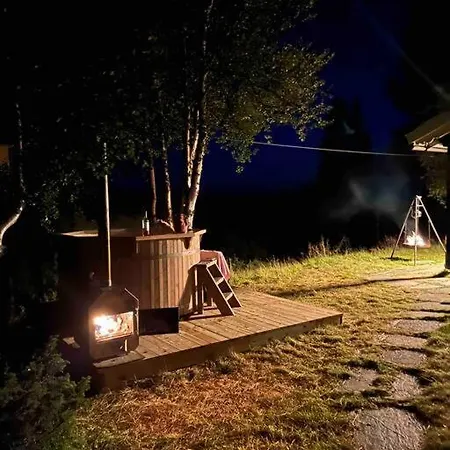 Traditional Norwegian Cabin In Rondane Mountains