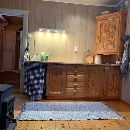 Traditional Norwegian Cabin In Rondane Mountains *